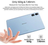 Blackview TAB16 PRO, Android 14 Unlocked Tablet 11 inch, 24GB(8+16) RAM+256GB ROM 7700mAh-18W WIFI GPS 4G calling tablet
