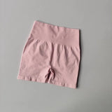 Women's High Waist Sports Shorts Slimming Peach Hip Lifting Running Cycling Gym Tight Three Point Speed Drying Short Pants