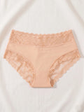 3PCS/Set Women's Sexy Lace Panties High Waist Hollow Out Briefs Breathable Underwear Female Elastic Soft Lingerie XS-XXL