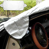 1Pc Car Windshield Protector Anti-falling leaves Sun Shade Dust Frost Freezing Snow Windshield Cover Car Exterior accessories