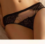 Sexy Red Lingerie for Women - MOYISU Spring Triangle Cup Bra Set, Thin Tight-Fit Bralette with French Lace (CA Sizing 4 Colors)