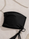 Sexy Bandage Bikini Set Women Two-Piece Swimsuit 2024 Trend Strappy Biquini Swimwear For Lady Beachwear Female Clothing