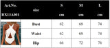 2025 Summer Trend Holiday Female Clothes New Sexy Cut Out Backless Bikini Set Women Solid Halter Bikini Ladies Strappy Beachwear