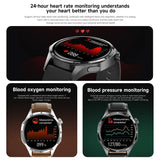 BOXUXING 2026 New GPS NFC Smart Watch 5 Pro Men 360*360 AMOLED Screen Heart rate Bluetooth Call IP68 Waterproof Man Smartwatch
