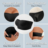 Strapless Women Lingerie Front Buckle Anti Slip Gathering Invisible Strapless Back Lingerie Wrap Bra Lingerie MR2710