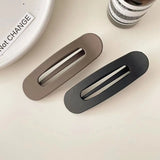 Fashion Matte Flat Hair Clips Duck Billed Clips  Accessories Matte Hairpins Hairgrips Bangs Barrettes Girls Hair Accessories