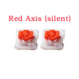 Fashion Solid Color Cross Keycap High Transparency Short Tripod Shaft For Free Accessories