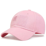 Fashion American Flag Embroidery Baseball Caps Spring and Summer Outdoor Adjustable Casual Hats Sunscreen Hat