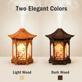 USB-Powered Air Humidifier, Modern Asian Decor, Mini Humidifier, 2 Spray Modes,  Continuous/Mist Modes, Ideal Romantic Gift.