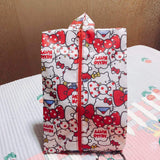 Cute Hello Kitty Anime Shoe Storage Bag Waterproof Dust Bag Shoe Cover Moisture Proof Towel Clothing Travel Shoe Bag