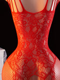 Transparent Sexy Bodysuit For Women Teddy Hot Full Bodystockings Romantic Crotchless One Piece Erotic Lingerie