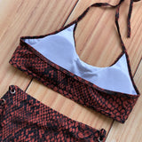 Bandage Bikini Sport Swimwear Women Swimsuit High Waist Bikini Set Push Up Maillot De Bain Femme Beachwear 2026 Bathing Suit