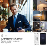 Universal Breaker Timer Wireless Switch Remote Control Works with Tuya Smart Life App Alexa Google Assistant Home DIY Switch