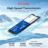Original M2 NGFF 2280 SSD 1TB 2TB High Speed Internal Solid State Drive Hard Disk For Laptop Desktop PC Upgrade Replacement 2026