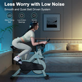 Superun Low Noise 32 Level Magnetic Exercise Bike For Home