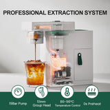 Petrus Coffee Mchine 2 in 1 Coffee Maker Grind & Brew with 22 Adjustable Grind Size Portable Coffee Maker for Home&Office 220V