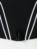 VigoJany 2026 Solid Sleeveless Plus Size Swimwear Women Zipper Push Up Large One Piece Swimsuit Summer Beach Chubby Bathing Suit