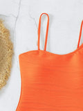 2026 Plain One Shoulder Swimsuit One Piece Solid Swimwear Women Sexy Bathers Bathing Swimming Swim Suit Female Beachwear