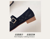 Women Leisure Flats Breathable Mesh Spring Summer Flat Shoes For Female Daily Walking Shoes Square Toe Ladies Fashion Footwear