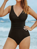2026 Floral Swimsuit One Piece Backless Swimwear Women V-neck Bathers Bathing Swim Suit Female Swimming Beachwear Bodysuit