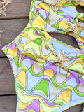 Sexy Starfish Bikini Set With Skirt Women Two-Pieces Swimsuit 2025 New High Fork Skirt Set Biquini Swimwear For Girl Clothing