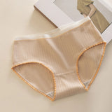 2026 Sweat Sports Thongs Womens Cotton Sweat Hipster Stretch Breathable Underpants Women Bikinis Panties трусы женские 부부생활 속옷