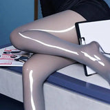 Golden Horse Oil Socks Shiny Smooth Silky Pure Desire Plus Size Sexy Slimming Versatile Spring Summer Mask Paper Sexy Women 426I