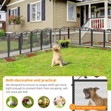 BINGOPAW 8-Panel Heavy Duty Dog Playpen Outdoor Indoor Metal Fence