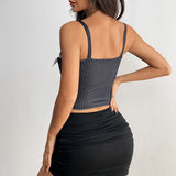 Phantasy Sexy Strap Red Corset Vest Women Fashion Black Backless Crop Top Lady Night Club Dress up 2026 Summer Women Clothes