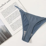 4Pcs/Set Women G-String Thongs Seamless Panties Sexy Lingerie Low Rise Female G-String High Cut Pantys Underwear