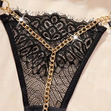 Transparent Hot Temptation Thongs G-strings Woman Panty Pearl Open Hip Briefs Porn Hollow Solid Lace Pantys FemaleEroticCostumes