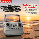 Lenovo M5 Foldable Drone 4K 8K HD Camera 4.3 Inch Screen Remote Brushless Motor Long Endurance RC Quadcopter Aerial Photography