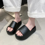 Summer Eva Chunky Platform Slippers Women Comfortable Soft Thick Bottom Sandals Woman 2025 Non Slip Beach Flip Flops Female