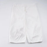 Summer women's elastic waist casual workwear low-rise mid-pants comfortable woven pants