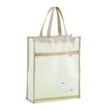 Clear A4 File Storage Bag Multi-layer Thickened Zipper Pouch Bag with Handle Large Capacity Art Portfolio Case