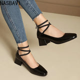 Metallic Silver Gold Women Mary Jane Pumps Square Toe Block Heel Crisscross Ankle Strap Back Zipper Elegant Party Dress Heels