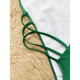 S- XL Extreme Mini Micro Thong Strappy Women Swimwear One Piece Swimsuit Female Backless Monokini Bather Bathing Suit Swim V3938