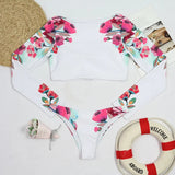 2025 Sexy Long Sleeve Bikinis Women Swimsuit Leopard Print Bathing Suits Beachwear Brazilian Bikini Set Biquini Female Bodysuit