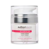 Authoriderm Night Cream for Dry, Sensitive Skin: Rejuvenating Shea Butter Formula - Even Skin Tone, Hydrating, 50ml