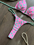 RUOTONGSEPT Cute Print Thong Women Swimsuit Push Up Sexy 2026 Bikini Set 2-piece Swimwear Female Beachwear Bathing Suits Biquini