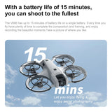 Lenovo V666 8K MINI Drone Professional 5G WIFI Obstacle Avoidance Brushless Altitude Headless Mode RC Quadcopter Toys DronlPlusX