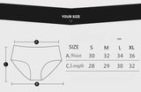 1PC Rainbow Striped Sports Seamless Underwear for Women Mid Waist Letter Belt Breathable Panties Soft Daily Cotton Briefs