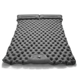 By Inflating Double Inflatable Camping Mattress Ultralight Sleeping Pad