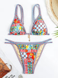 Printed Micro Bikinis 2026 Brazilian Bikini Women Swimwear Female Swimsuit Two-pieces Bikini Set Bathing Suit Swim Beach Wear