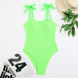 2026 Strappy Swimsuit One Piece Solid Vintage Swimwear Women Bathing Swimming Swim Suit Female Padded Summer Beachwear