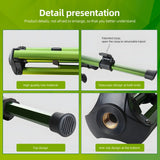 Impact Sprinkler on Tripod Base Heavy Duty Lawn Sprinkler 360 Degree Large Area Irrigation Brass Sprinkler Nozzle and Zinc Alloy