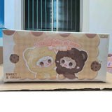 Yooki Take a Bite of Bear Series Blind Box Cute Action Figure Surprise Mystery Bag Vinyl Plush Doll Pendant Home Ornaments Gifts