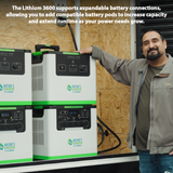 Nature's Generator Lithium 3600 Power Pod