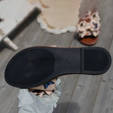 Women's Summer Bohemian Clip Toe Flip Flops Non-Slip Flat Slippers Beach Shoes House Bathroom Non-Slip Shoes Slides