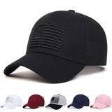 Fashion American Flag Embroidery Baseball Caps Spring and Summer Outdoor Adjustable Casual Hats Sunscreen Hat